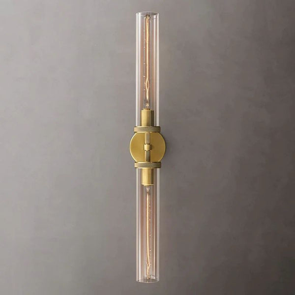 Lambet Round Linear Grand Bedroom Wall Sconce