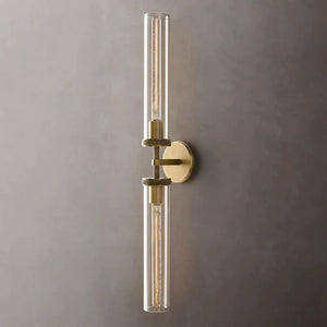 Lambet Round Linear Grand Bedroom Wall Sconce