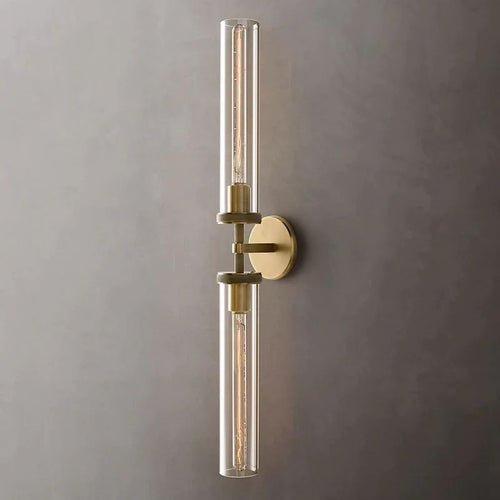 Lambet Round Linear Grand Bedroom Wall Sconce
