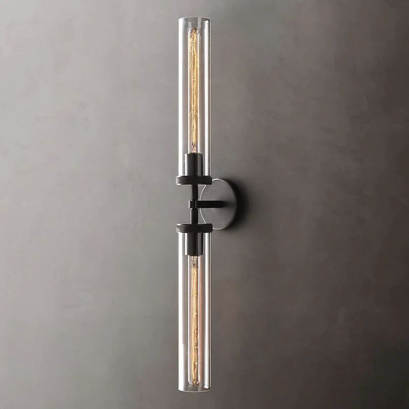 Lambet Round Linear Grand Bedroom Wall Sconce