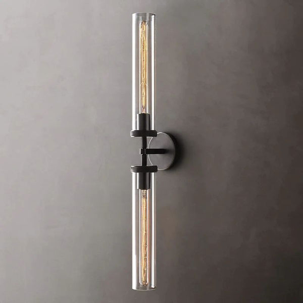 Lambet Round Linear Grand Bedroom Wall Sconce