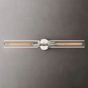 Lambet Round Linear Grand Bedroom Wall Sconce