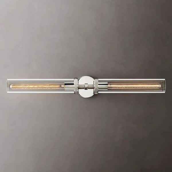 Lambet Round Linear Grand Bedroom Wall Sconce