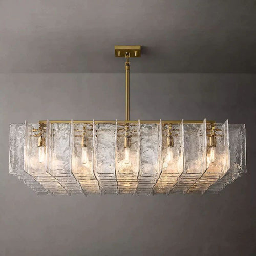 Lattica Square Dining Room Chandelier 60"