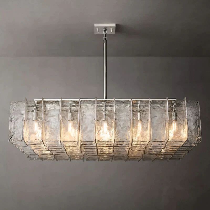 Lattica Square Dining Room Chandelier 60"