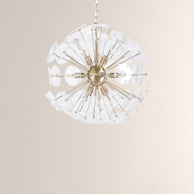 Lili Glass Round Chandelier