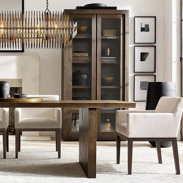 Lilian Rectangular Dining Room Chandelier 54"