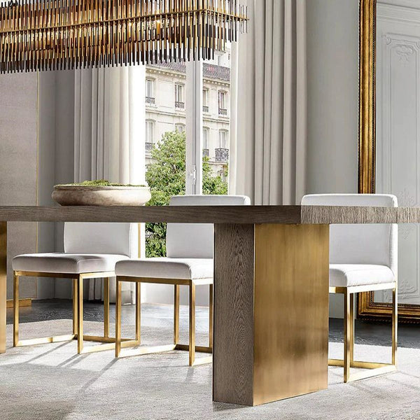 Lilian Rectangular Dining Room Chandelier 54"