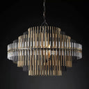 Lilian Sculpture Round Chandelier 32"
