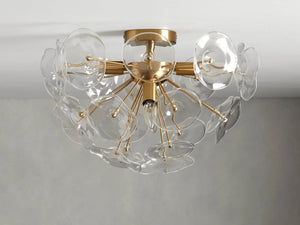 Lili Glass Flush Mount