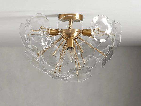 Lili Glass Flush Mount