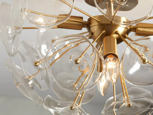 Lili Glass Flush Mount