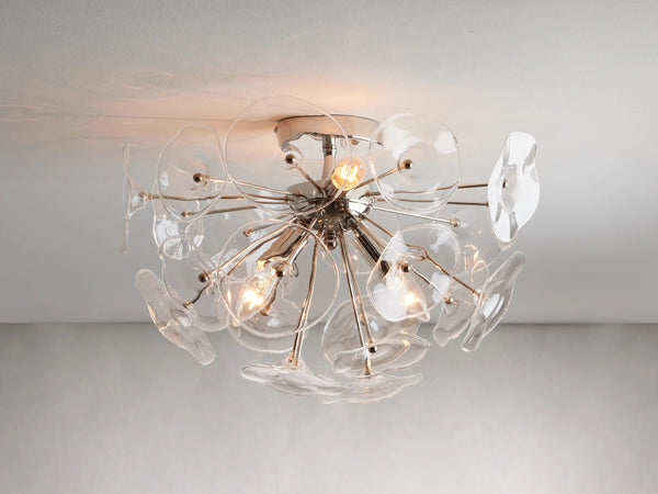 Lili Glass Flush Mount