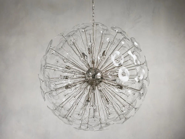 Lili Glass Round Chandelier