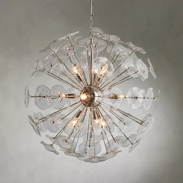 Lili Glass Round Chandelier