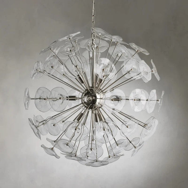 Lili Glass Round Chandelier