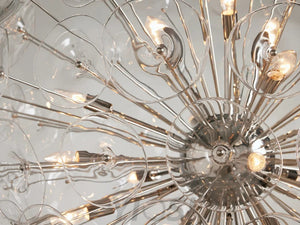 Lili Glass Round Chandelier