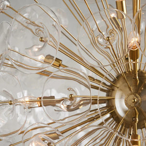 Lili Glass Round Chandelier