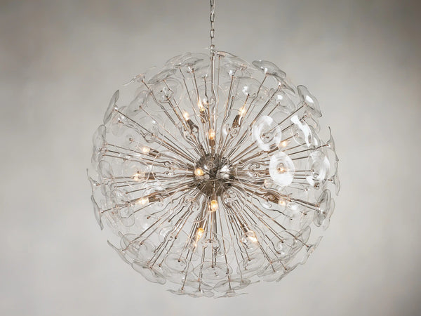 Lili Glass Round Chandelier