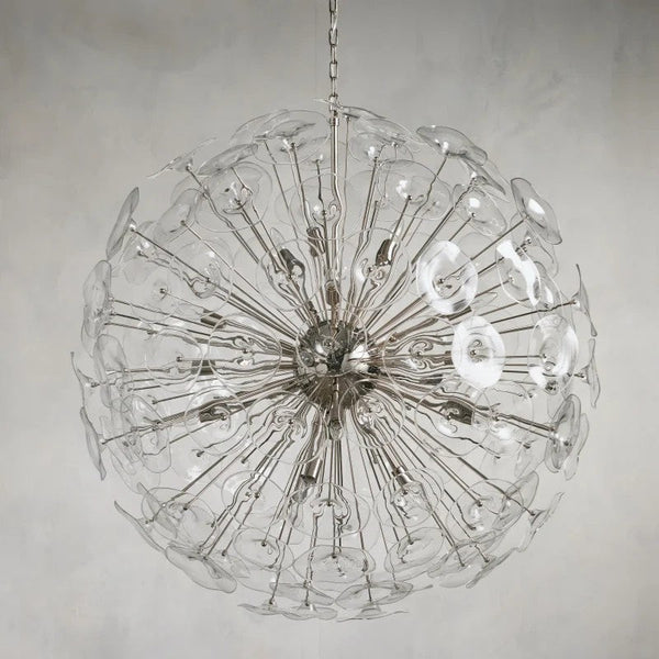 Lili Glass Round Chandelier