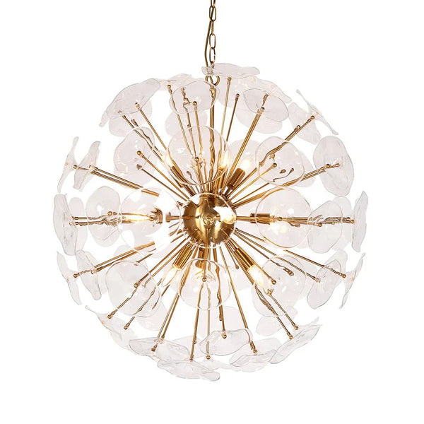 Lili Glass Round Chandelier