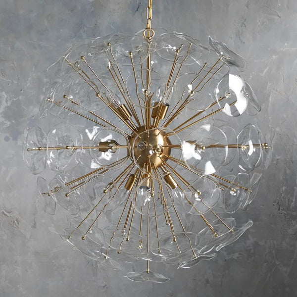 Lili Glass Round Chandelier