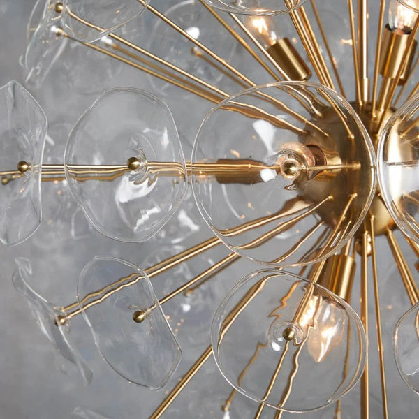 Lili Glass Round Chandelier