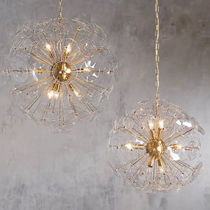 Lili Glass Round Chandelier