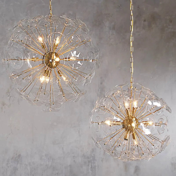 Lili Glass Round Chandelier