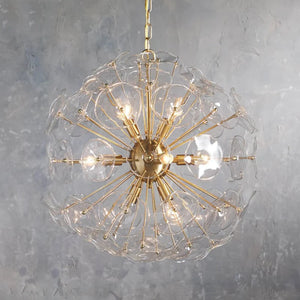 Lili Glass Round Chandelier