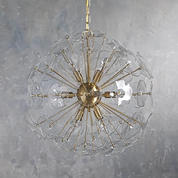 Lili Glass Round Chandelier