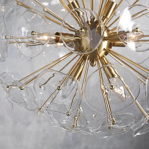 Lili Glass Round Chandelier
