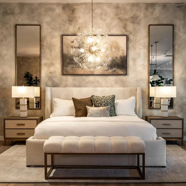 Lili Glass Round Chandelier