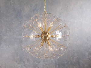 Lili Glass Round Chandelier