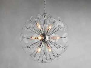 Lili Glass Round Chandelier