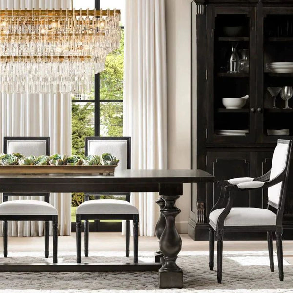 Marigna 4-Tier Rectangle Living Room Chandelier 72"