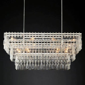 Marigna 3-Tier Rectangle Living Room Chandelier 60"