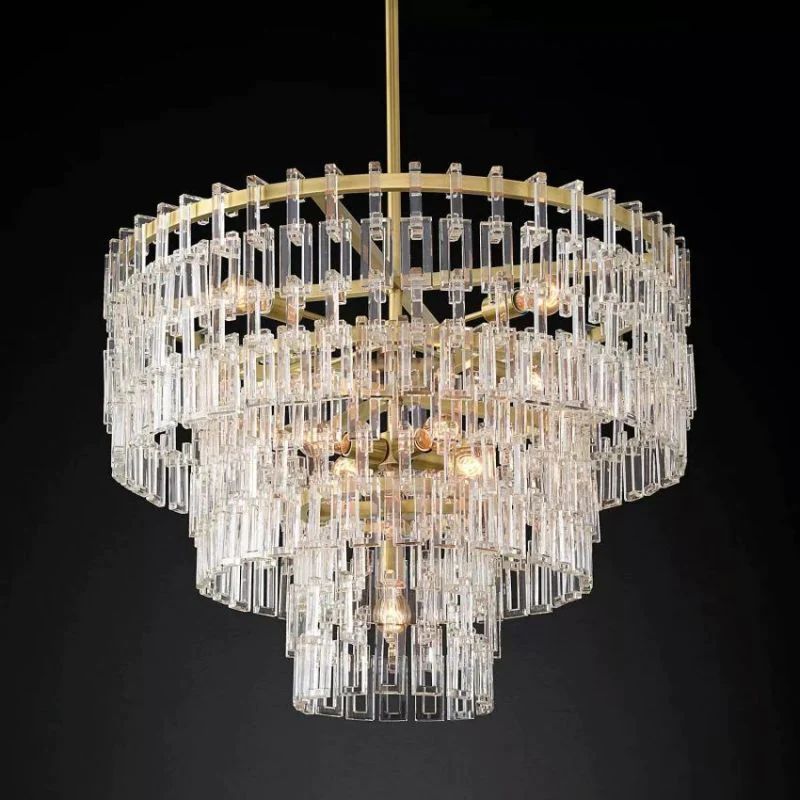 Marigna 3-Tier Round Chandelier 36"