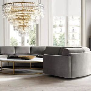 Marigna 4-Tier Round Chandelier 48"