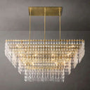 Marigna 4-Tier Rectangle Living Room Chandelier 72"