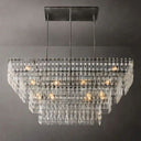 Marigna 4-Tier Rectangle Living Room Chandelier 72"