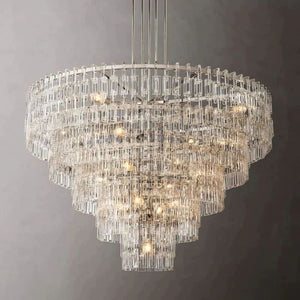 Marigna 5-Tier Round Chandelier 60" For Living Room