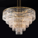 Marigna 5-Tier Round Chandelier 60" For Living Room