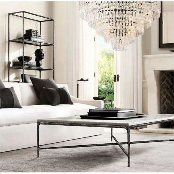 Marigna 5-Tier Round Chandelier 60" For Living Room