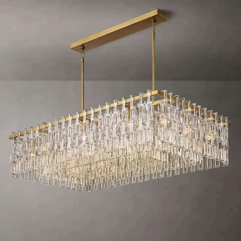 Marigna Rectangle Dining Room Chandelier 60"
