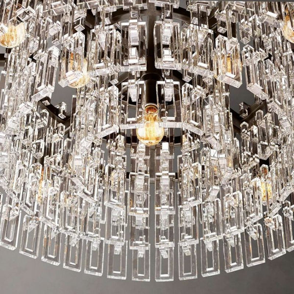 Marigna Round Chandelier 36" For Living Room