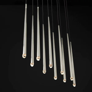 Aquitaine Modern Linear Dining Room Chandelier 48"