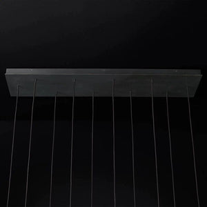 Aquitaine Modern Linear Dining Room Chandelier 48"