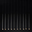 Aquitaine Modern Linear Dining Room Chandelier 48"