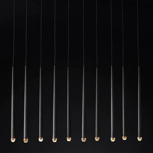 Aquitaine Modern Linear Dining Room Chandelier 48"